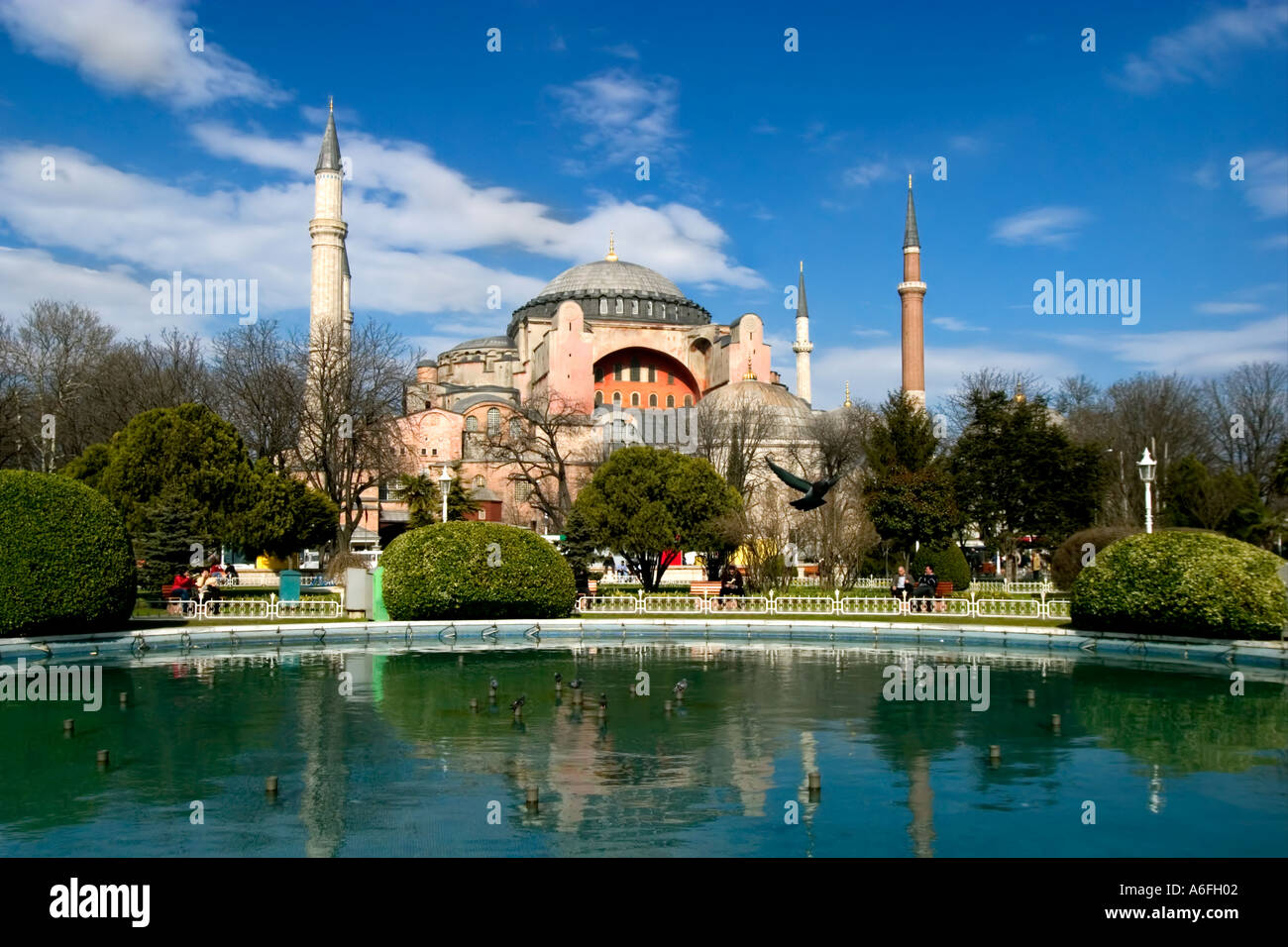 Hagia Sophia Aya Sofya. Istanbul. Turkei. Stockfoto