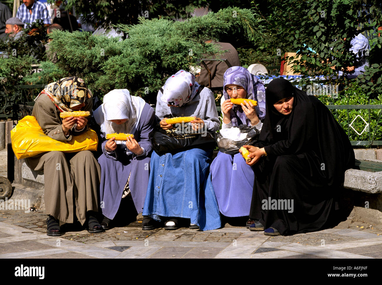 Türkei Istanbul Altstadt Eminônu Quartal Stockfoto