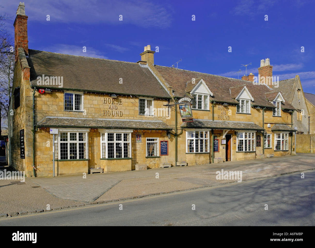 Broadway Dorf Cotswolds Gloucestershire England uk Stockfoto