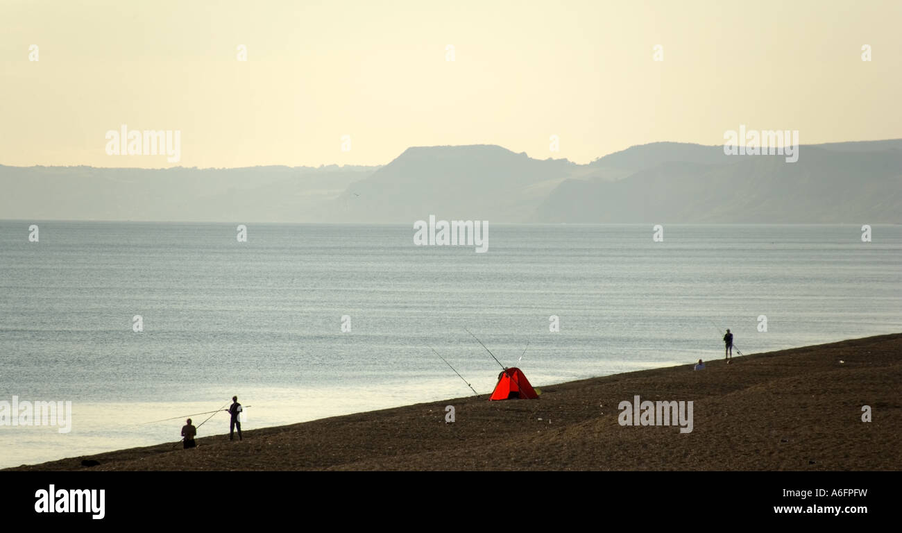 England Dorset Küste Chesil Beach Stockfoto