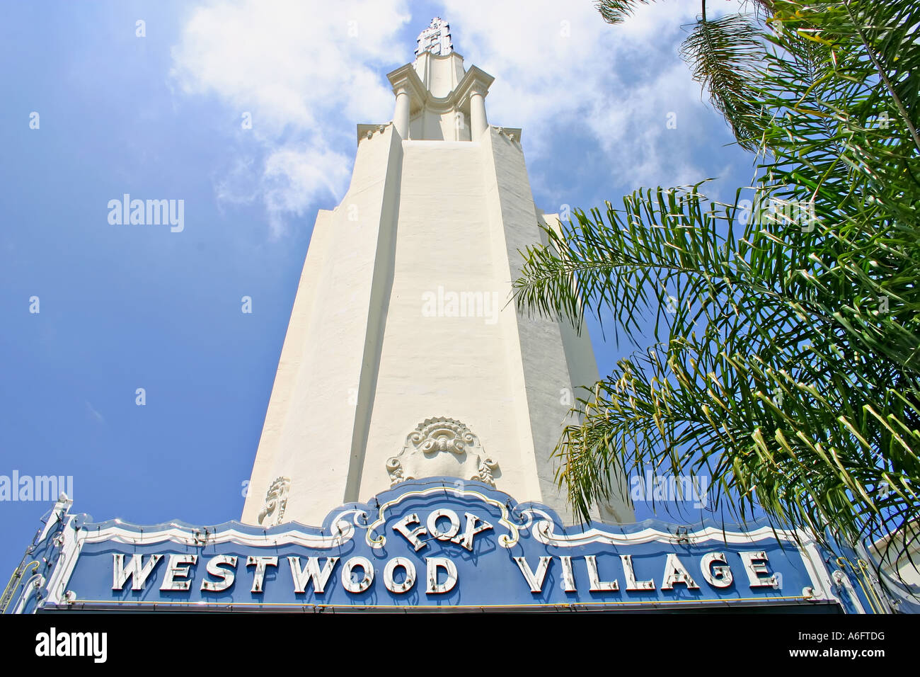 Art-Deco-Theater Westwood Village California Stockfoto