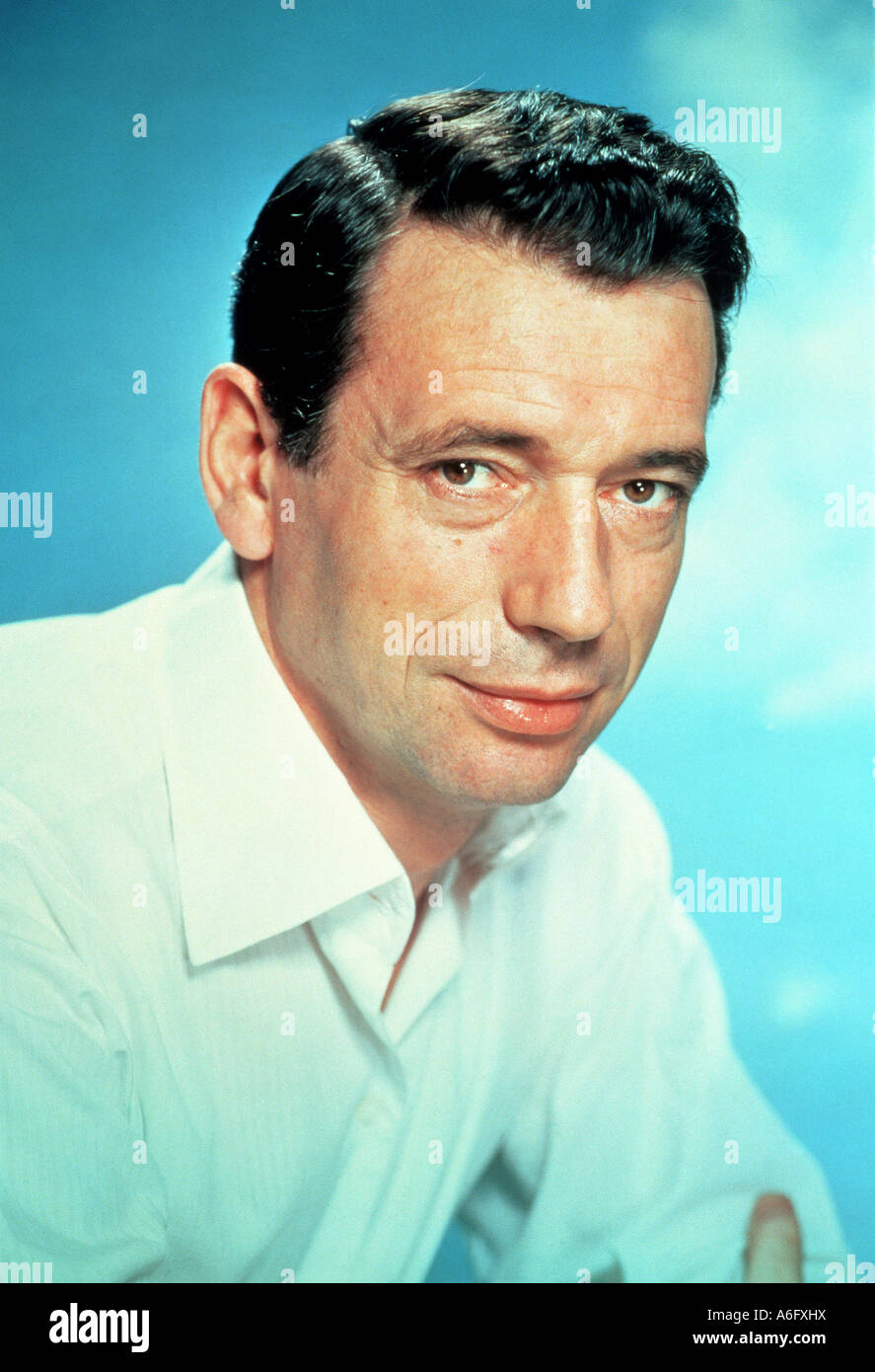 YVES MONTAND, französischer Schauspieler und Sänger 1921 bis 1991 Stockfoto
