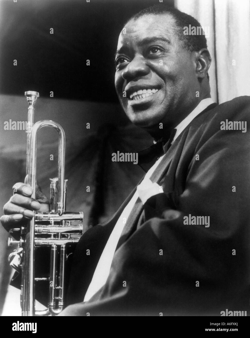 LOUIS ARMSTRONG U.S. Jazzmusiker 1901 bis 1971 Stockfoto
