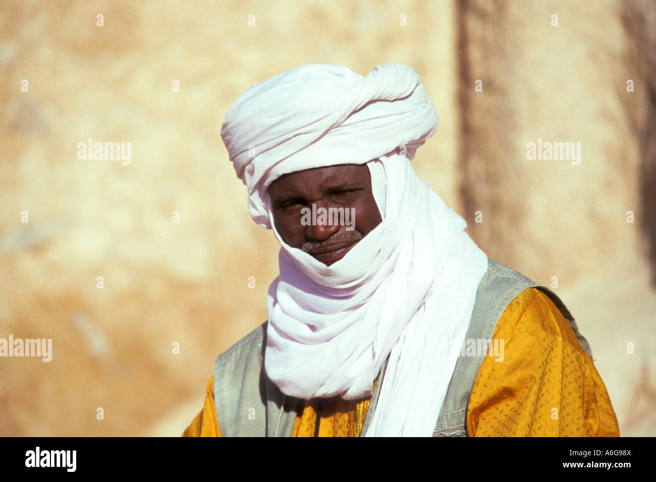 Tuareg in Ghat, Libyen Stockfoto