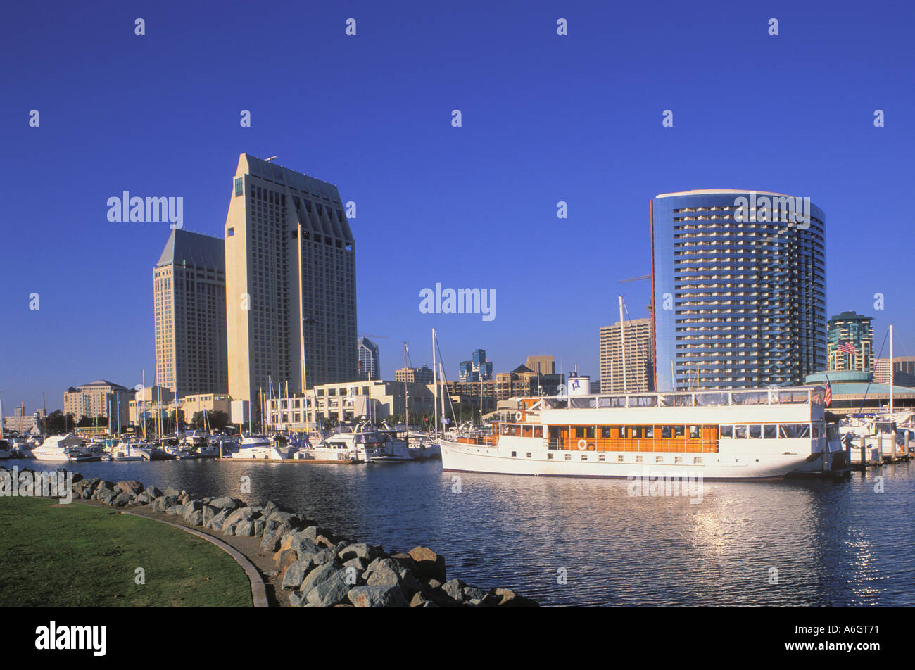 Manchester Grand Hyatt San Diego Marriott Hotel Marina San Diego Kalifornien SD Stockfoto