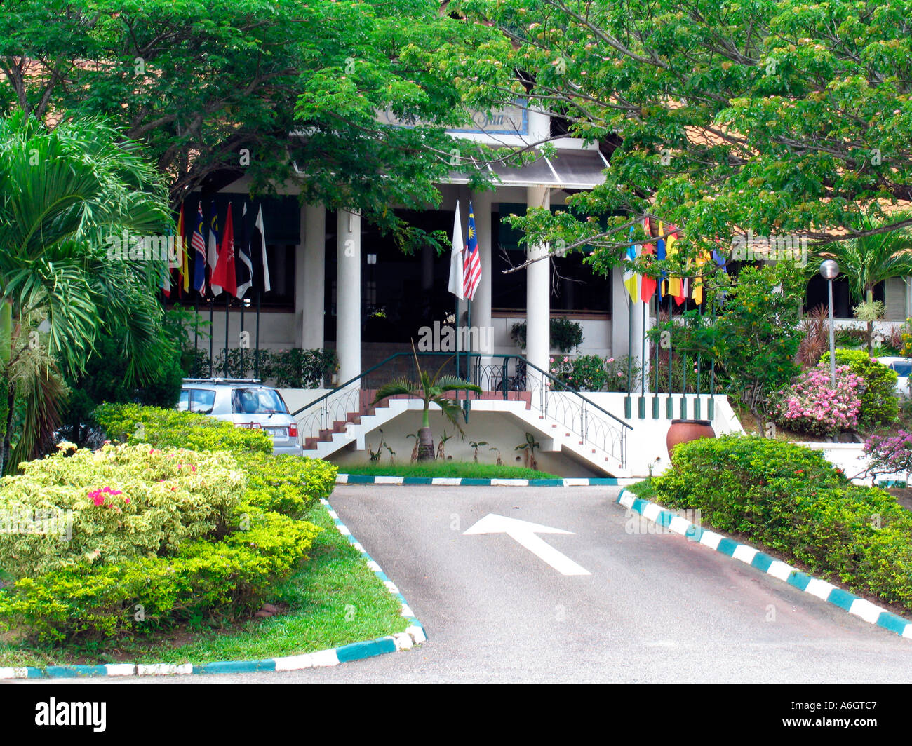 Residence Inn Luxus Hotels in der Nähe von Strand Cherating Malaysia Stockfoto