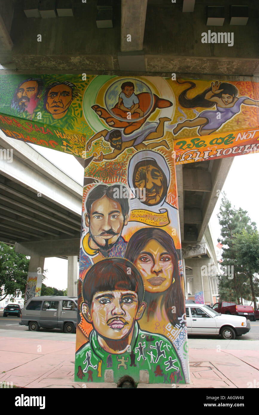 Chicano Park San Diego Kalifornien SD Stockfoto