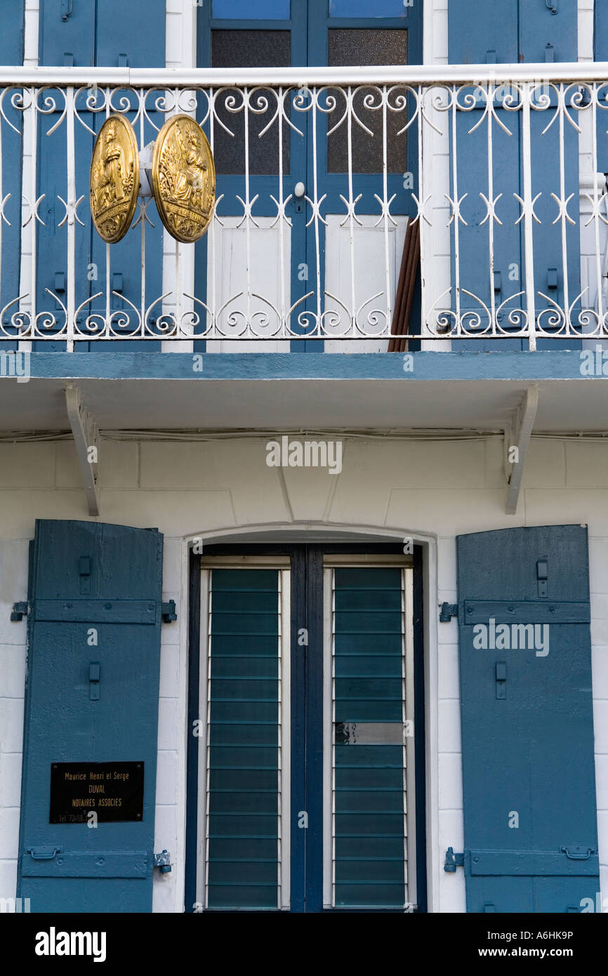 Mexikanische Konsulat Fort de France City Martinique Französische Antillen Caribbean Stockfoto