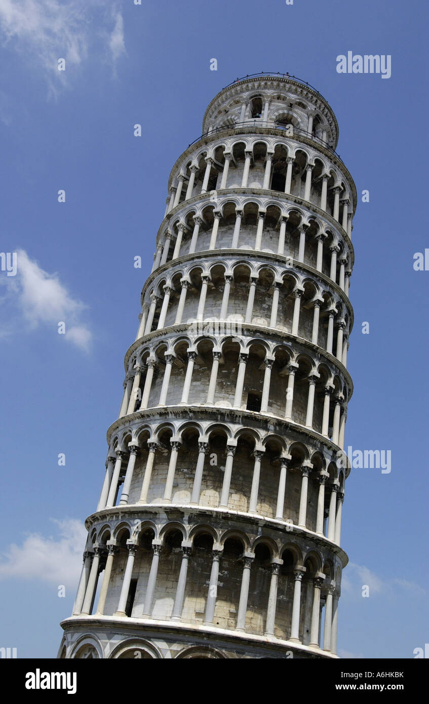 Schiefe Turm von Pisa, Italien Stockfoto