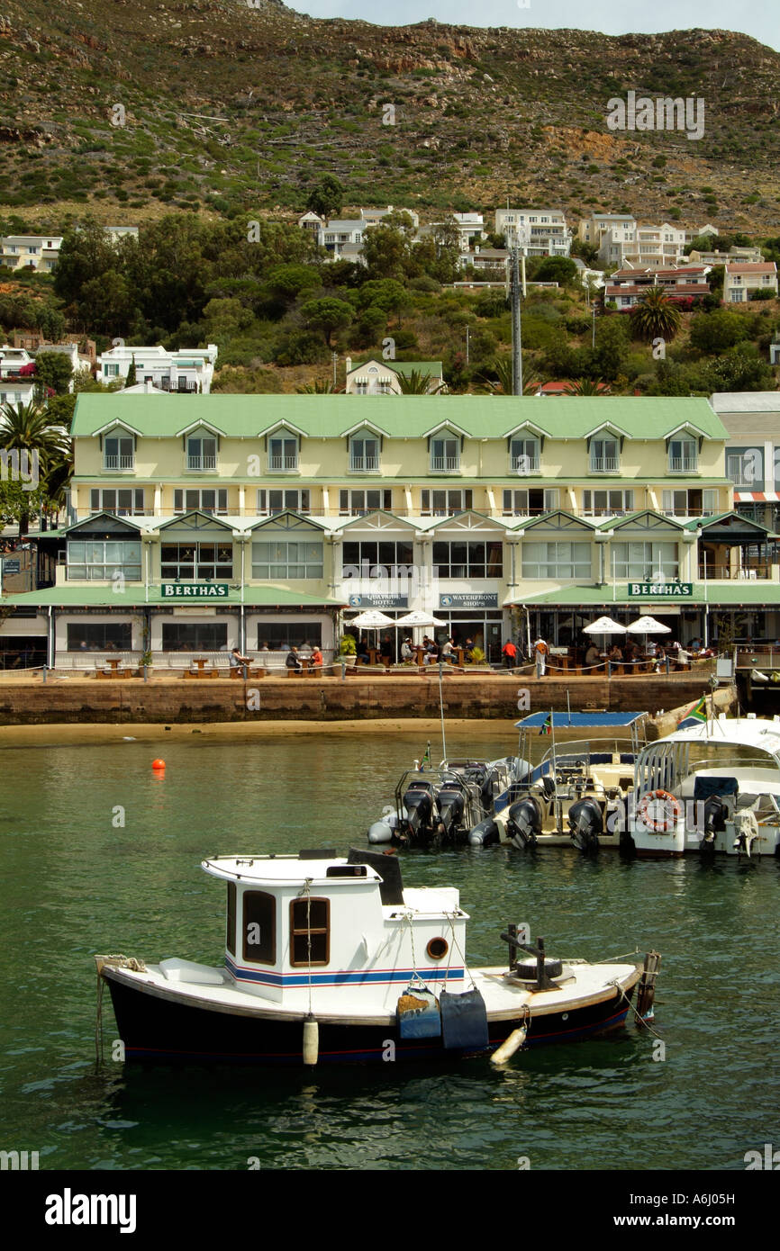 Simons Town beliebten Touristenort in der Nähe von Hafen von Kapstadt western Cape Südafrika Stockfoto