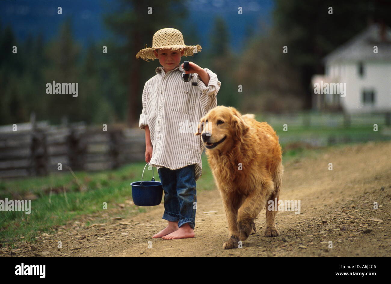 Gone Fishing Stockfoto