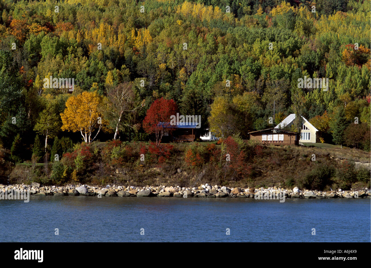 Kanada Québec Charlevoix St Anne Bay Stockfoto