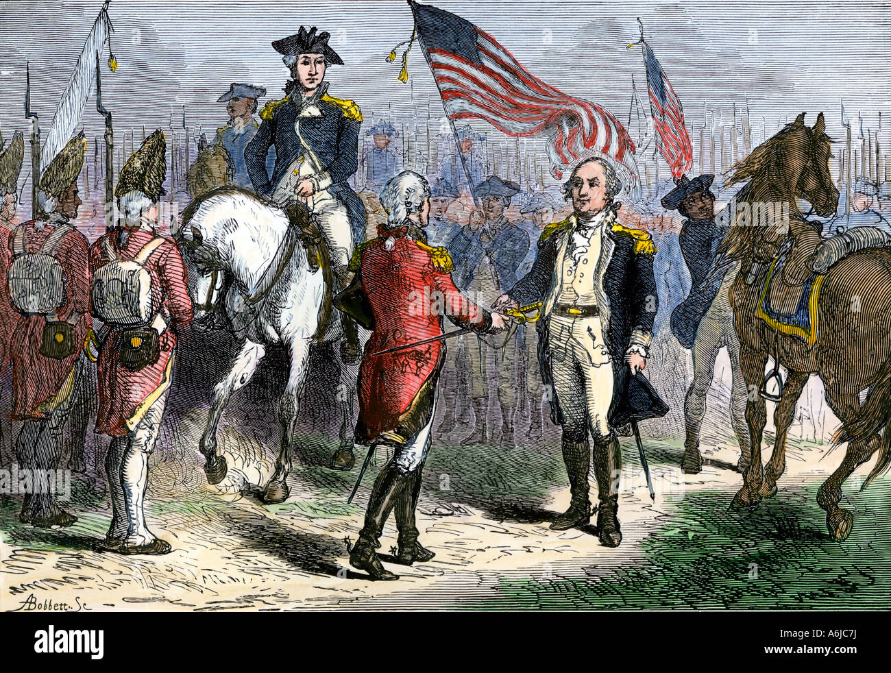 Empfang der kapitulation Fotos und Bildmaterial in hoher Auflösung