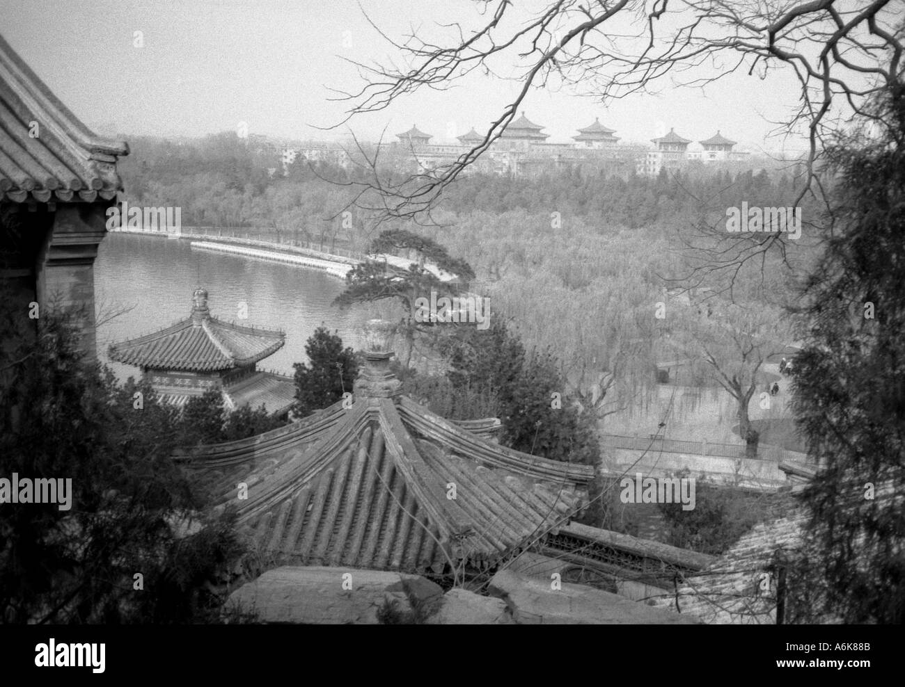 Kunming See Sommerpalast UNESCO Welt Erbe Website Beijing Peking China chinesische asiatische asiatische Asia Stockfoto