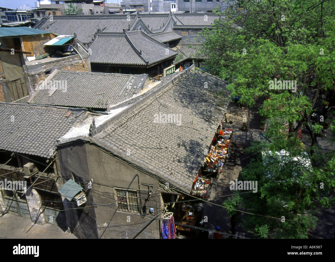 XI Xian große alte Hauptstadt von China Shaanxi chinesische asiatische asiatische Asien Stockfoto