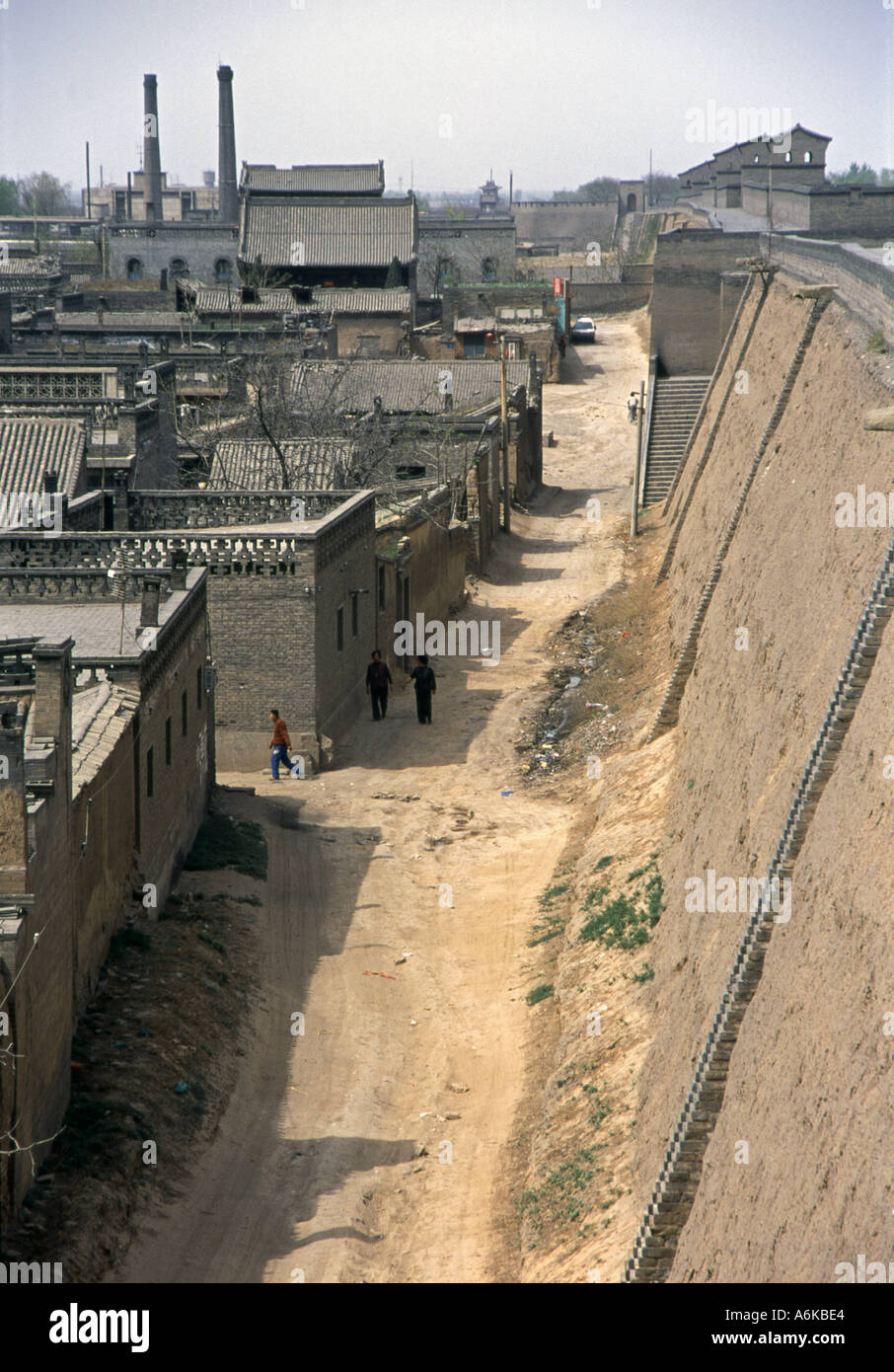 Pingyao aus Stadt Wände UNESCO Welt Erbe Standort Shanxi China chinesische asiatische asiatische Asien Stockfoto