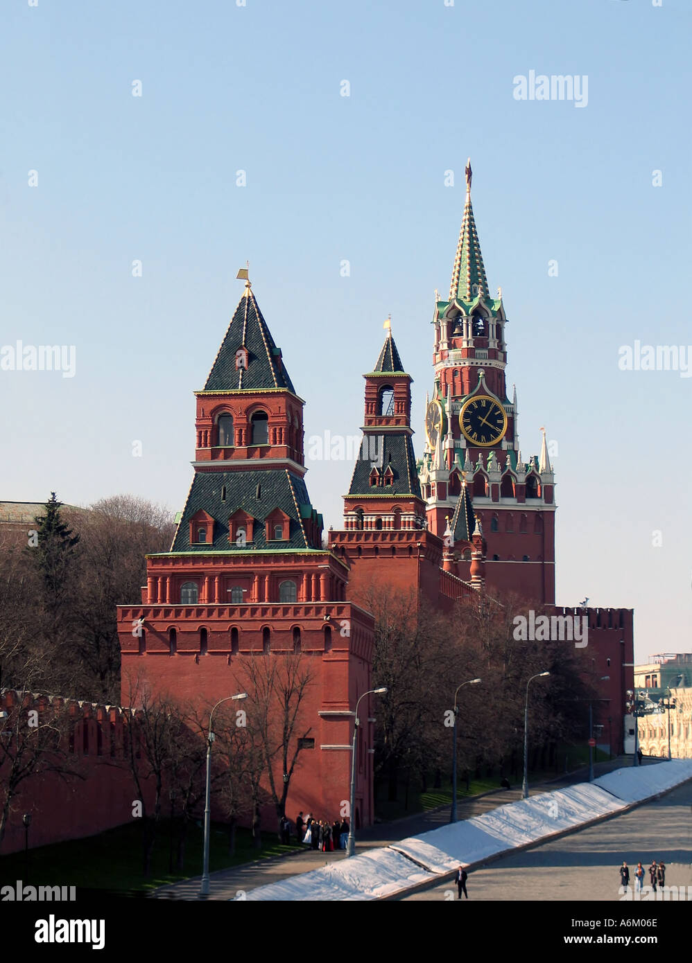 Der Kreml-Turm Stockfoto