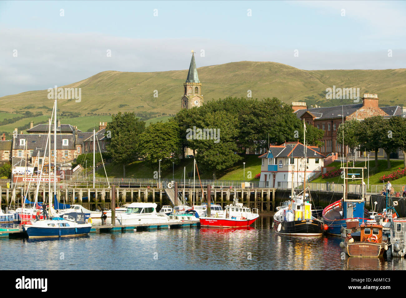 Girvan, South Ayrshire, Schottland. Stockfoto