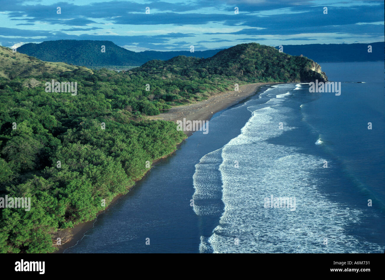 COSTA RICA Santa Rosa Nationalpark Nancite Strand Verschachtelung Bereich für Ridley Meeresschildkröten Stockfoto