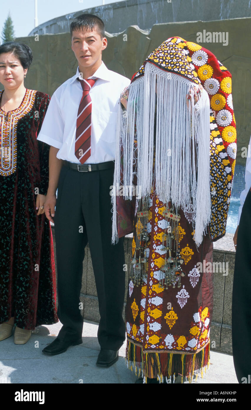 Traditionelle irakischen Hochzeit Aşgabat Turkmenistan Zentralasien Asien Stockfoto