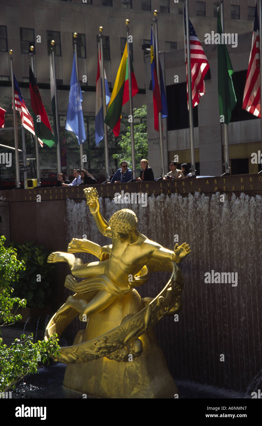 Rockefeller Center New York City Stockfoto