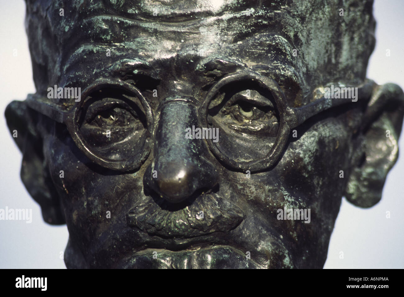 James Joyce Statue St. Stephens Green Dublin Irland Stockfoto