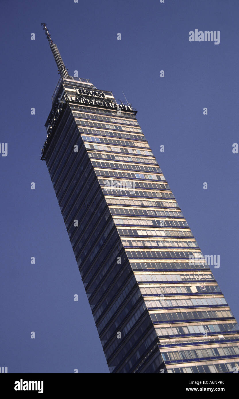 Lateinamerika-Turm-Mexiko-Stadt Mexiko Stockfoto