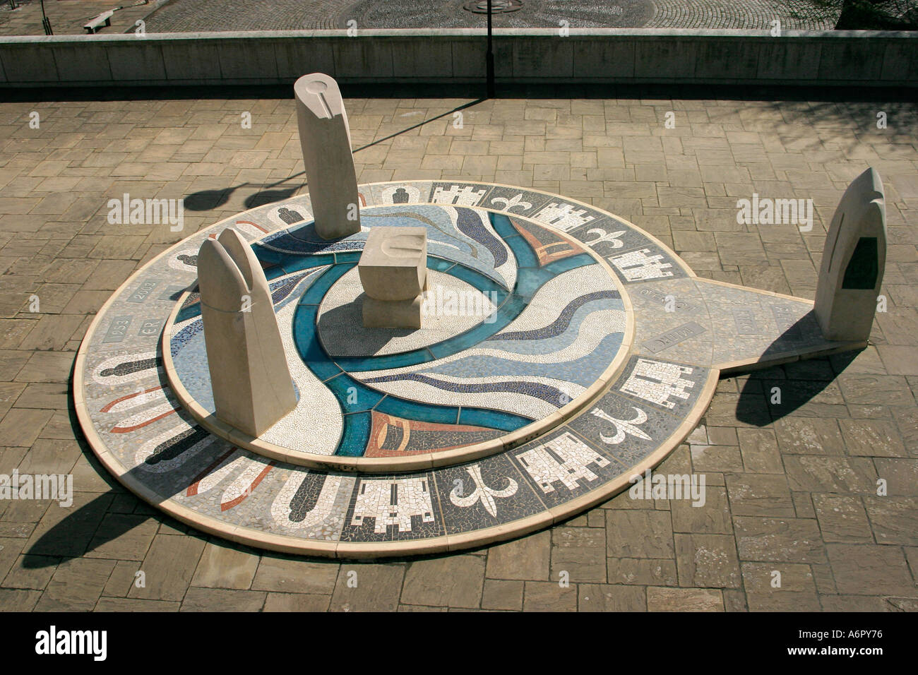 Winchester-Jubiläums-Skulptur Stockfoto