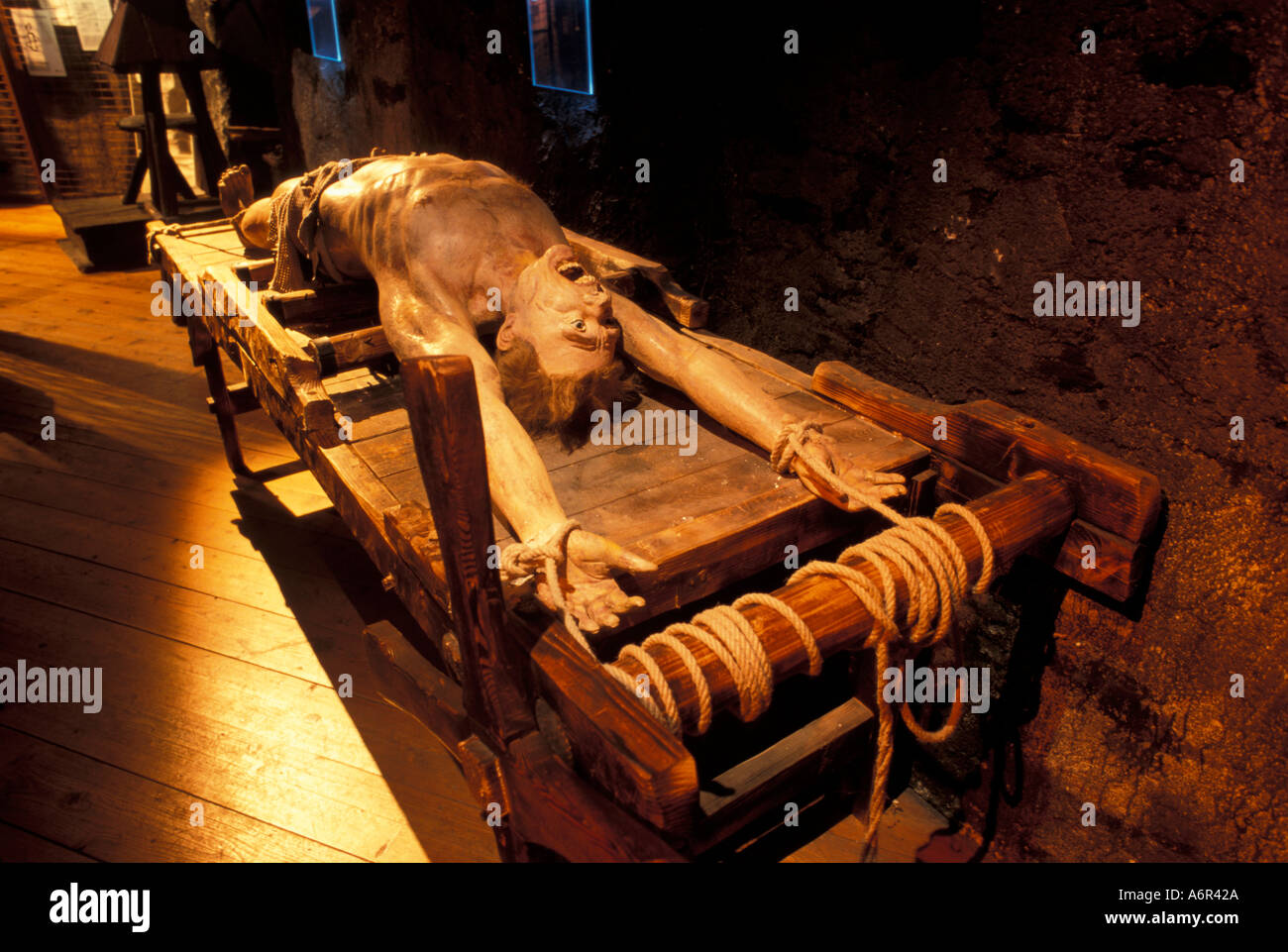 Ruine Sommeregg, Museum der Qualen Stockfoto