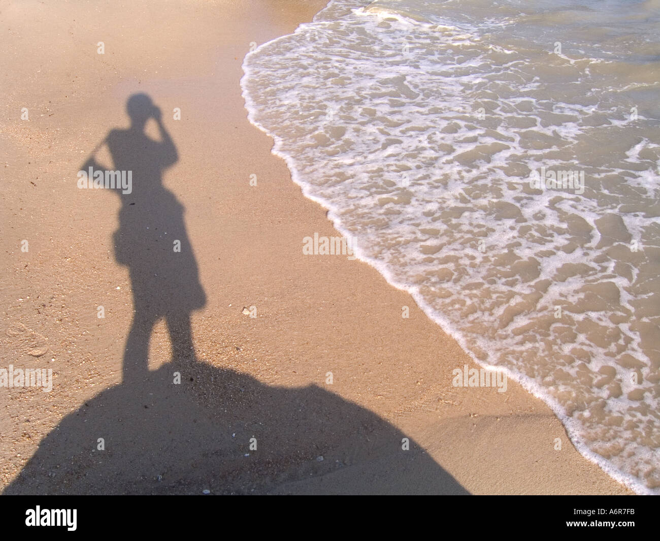 Batu Ferringhi Strand in Penang, Malaysia Stockfoto