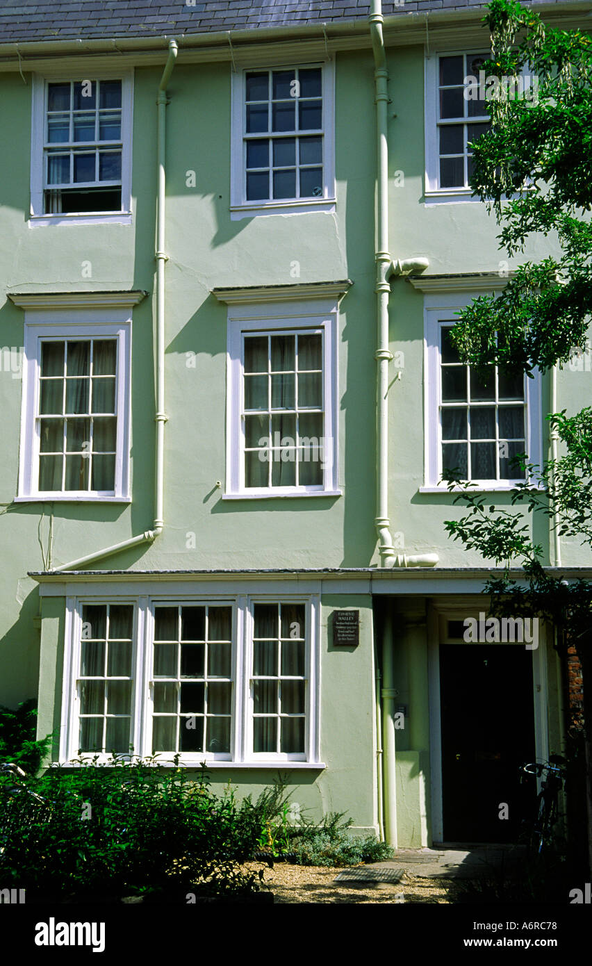 Haus und Observatorium von Edmund Halley Professor für Geometrie Universität Oxford England Stockfoto