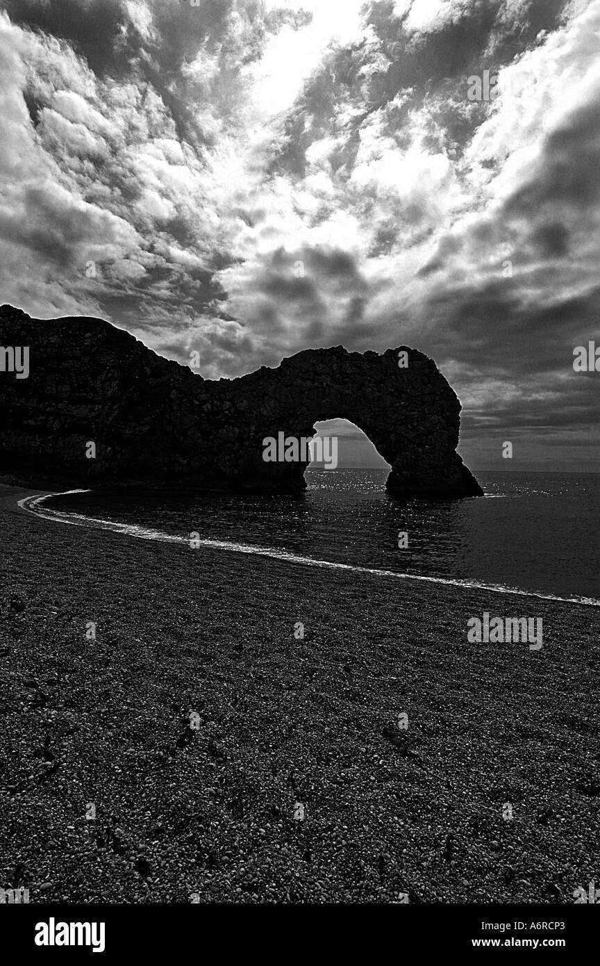 Durdle Door Teil des Dorset s Jurassic Coast Stockfoto