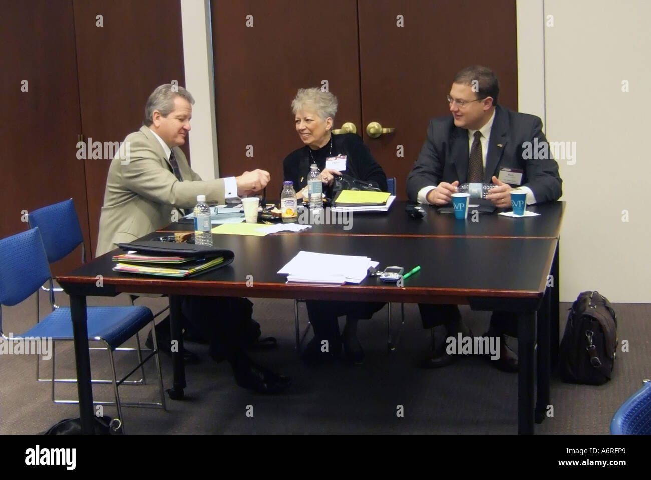 Internationale Planung Sitzung des Vereins ASCE für die Aufsicht der Lehrplanentwicklung in Washington, D.C. Stockfoto