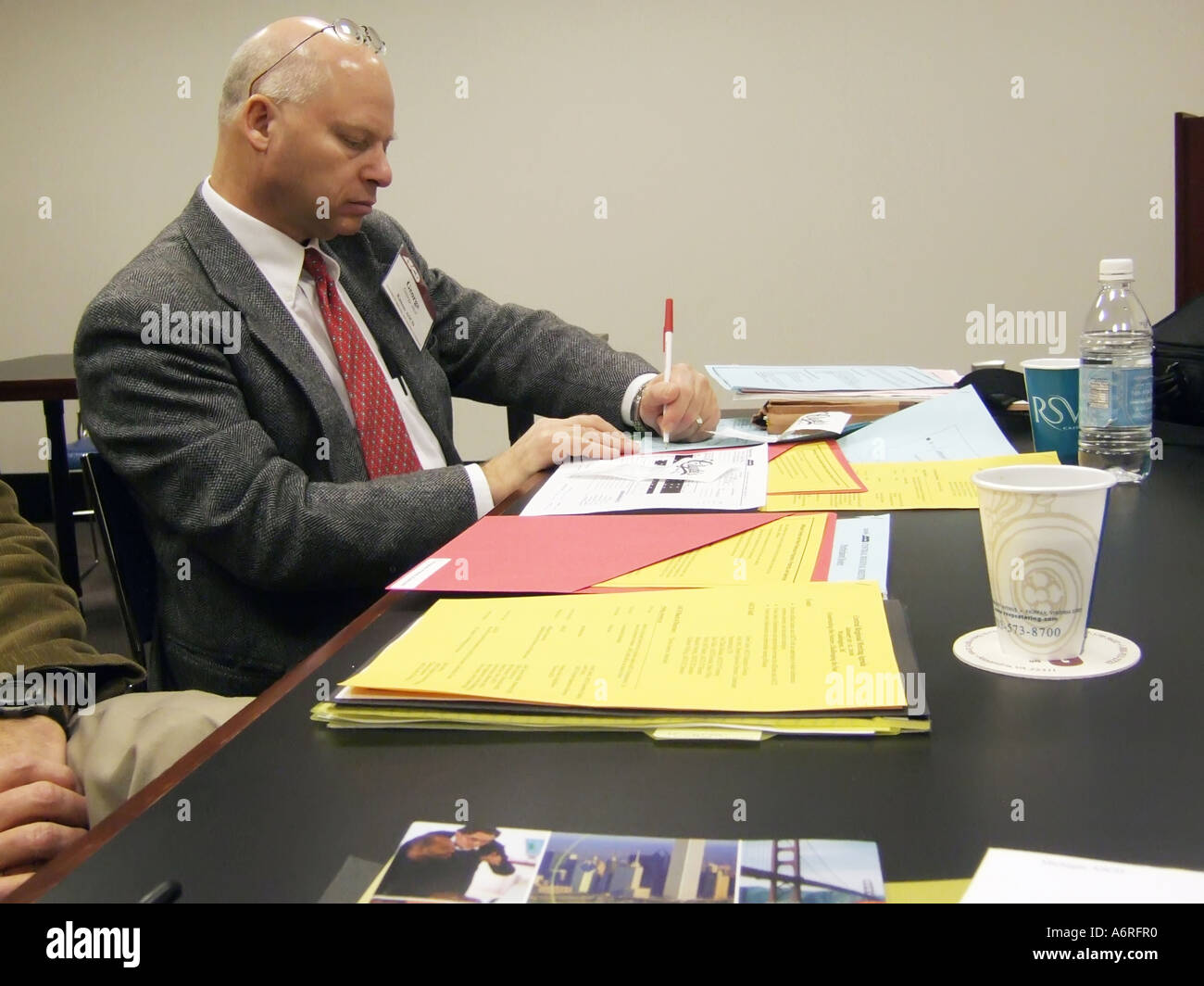 Internationale Planung Sitzung des Vereins ASCE für die Aufsicht der Lehrplanentwicklung in Washington, D.C. Stockfoto