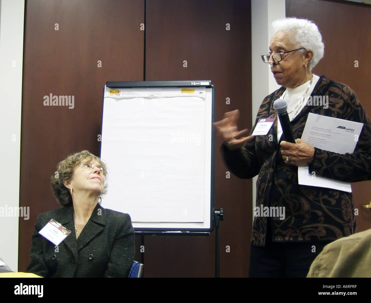 Internationale Planung Sitzung des Vereins ASCE für die Aufsicht der Lehrplanentwicklung in Washington, D.C. Stockfoto