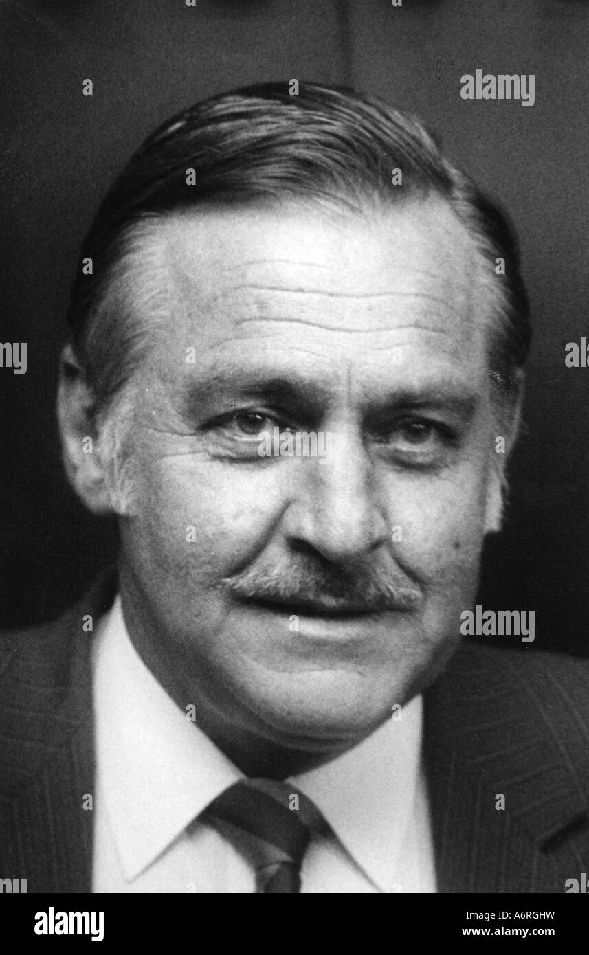 "Botha, Roelof Frederik"Pik", * 27.4.1932, südafrikanischer Politiker, (Nationalpartei), Porträt, 1980er Jahre, Minister für auswärtige Angelegenheiten der S Stockfoto