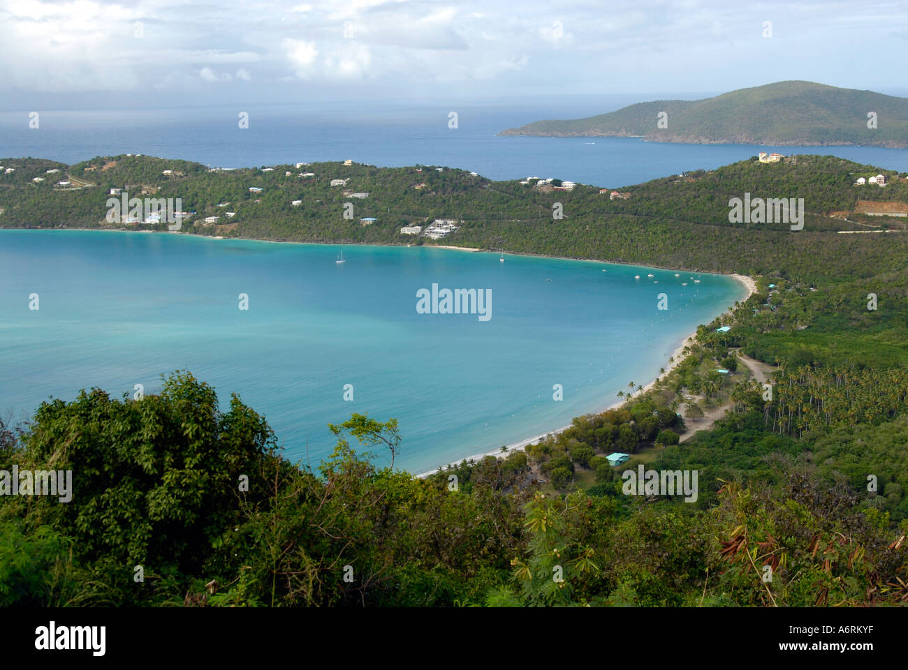 Besuche von Port Canaveral der karibischen Insel St. Thomas Stockfoto