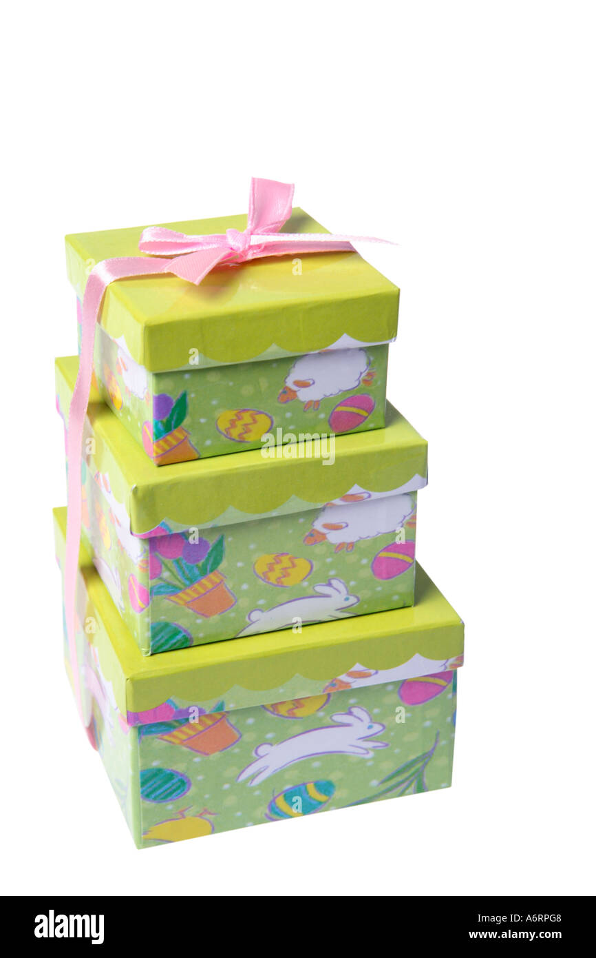 Ostergeschenk Stockfoto