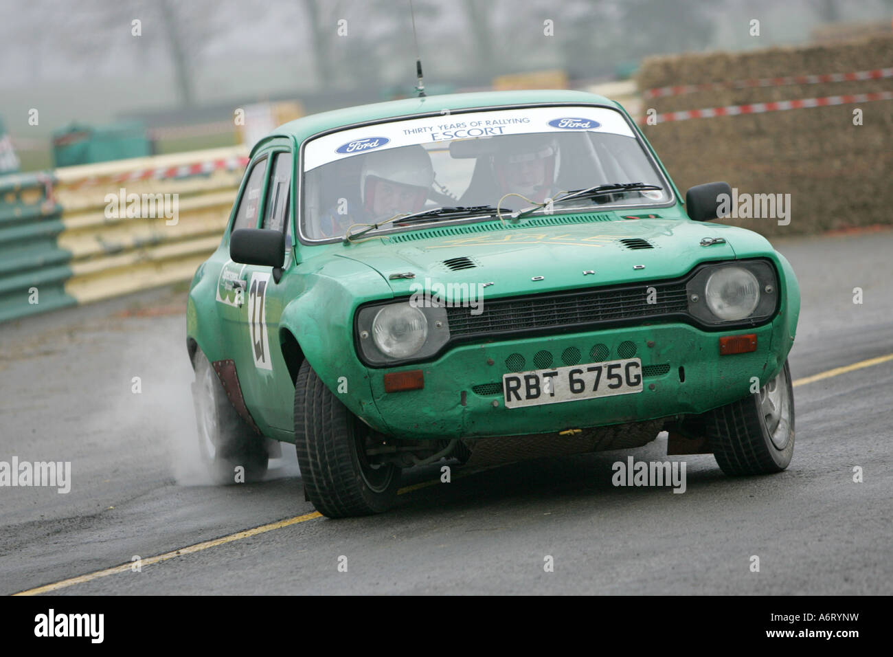 Smokey Escort Croft Rennstrecke Stockfoto