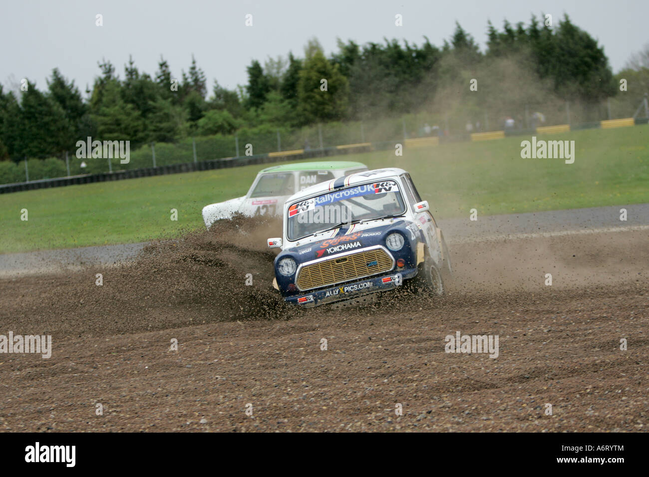 Croft-Rennstrecke Stockfoto