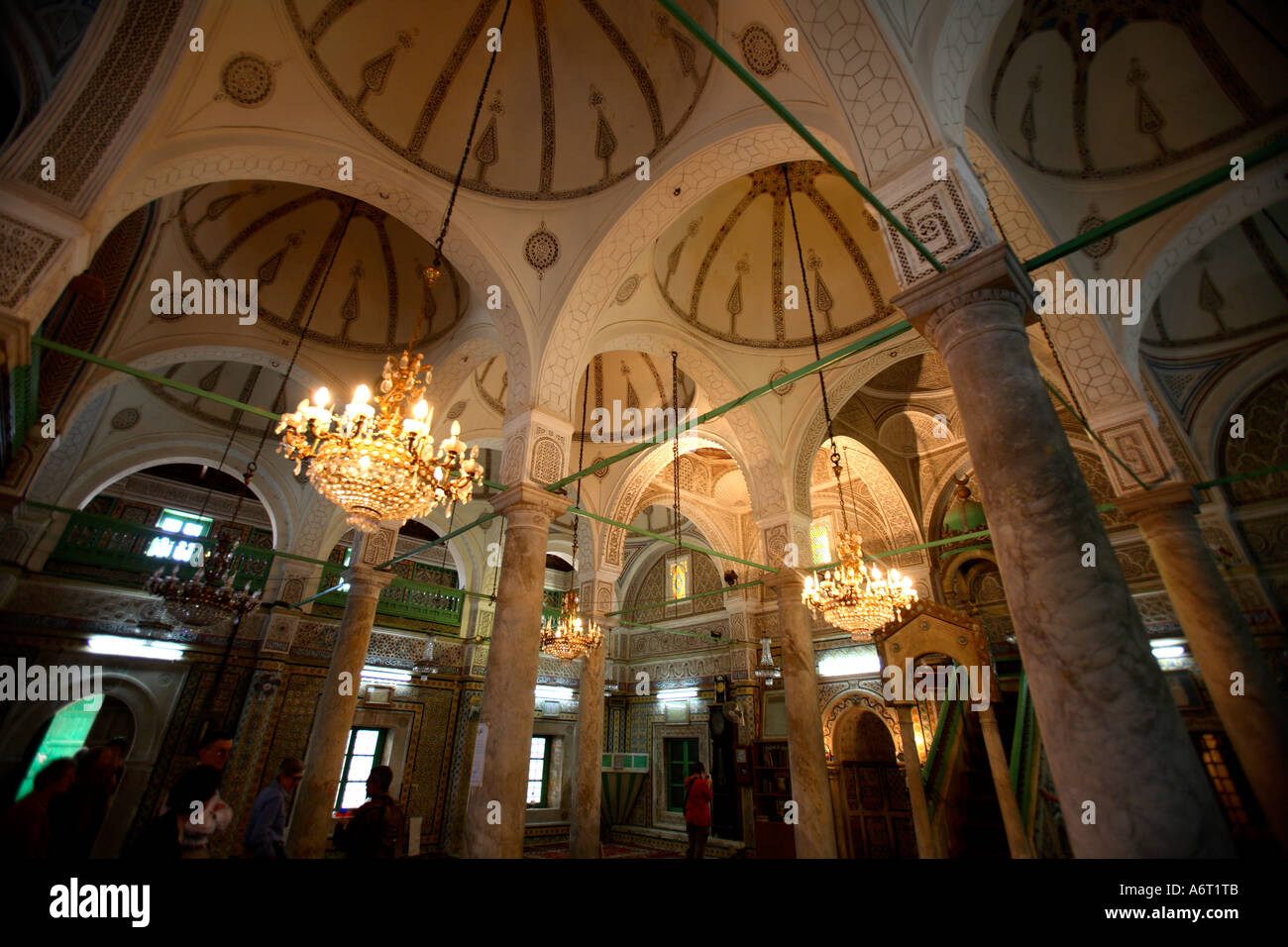 Das Innere der Gurgi Moschee in Tripolis Libyen Stockfoto