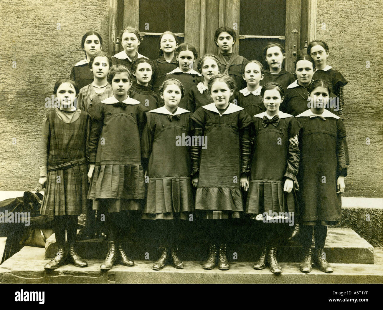 Bildung, Klassenbilder, Klasse der Freundinnen, ca. 1910, Stockfoto