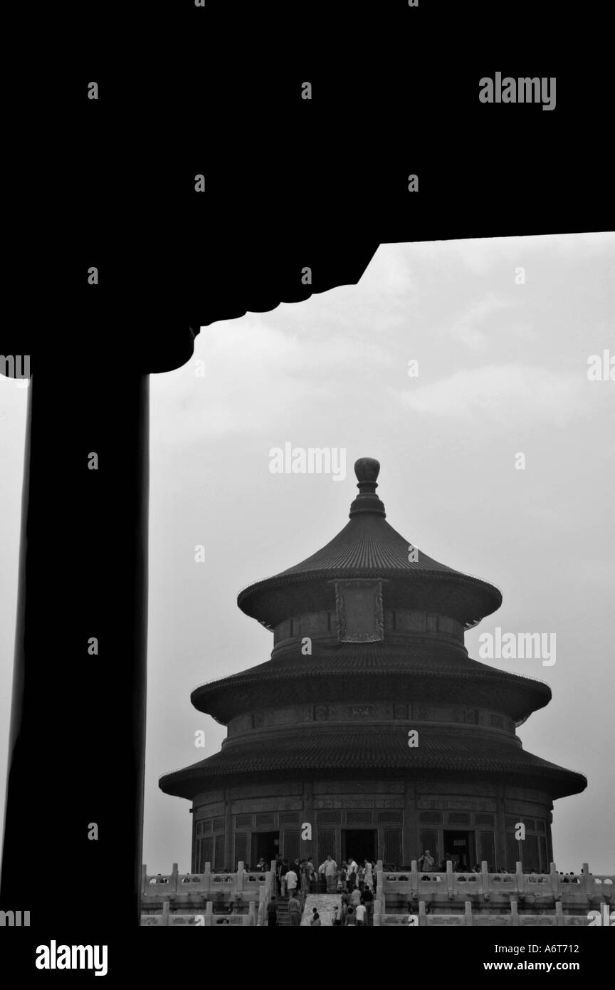 China Peking den Tempel des Himmels Qinian Dian Halle für gute Ernte Turm zu beten Stockfoto