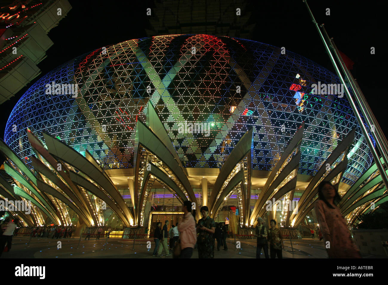 Grand Lisboa Casino, Macau, Südchina Stockfoto