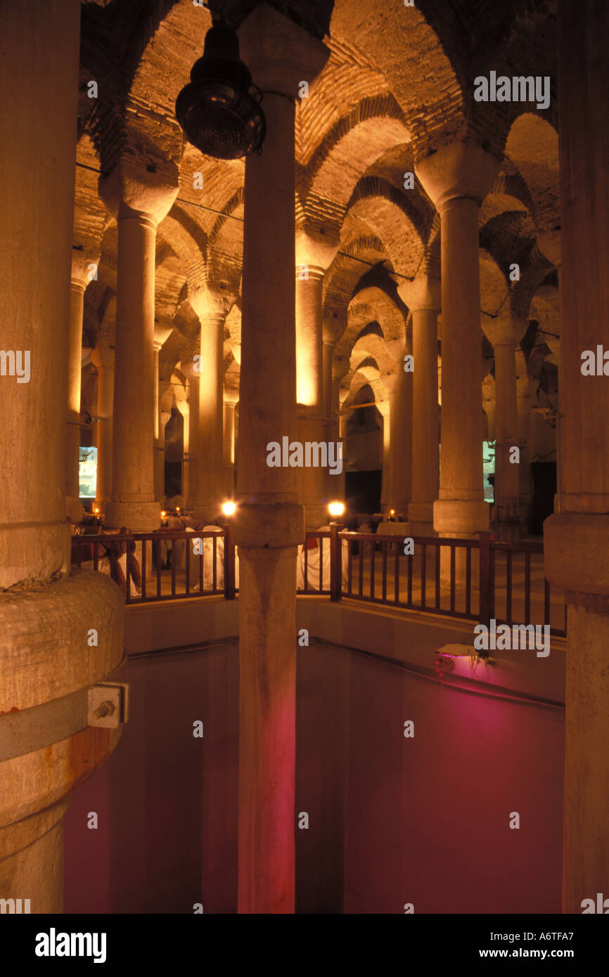 die ältesten Zisterne in Istanbul Stockfoto