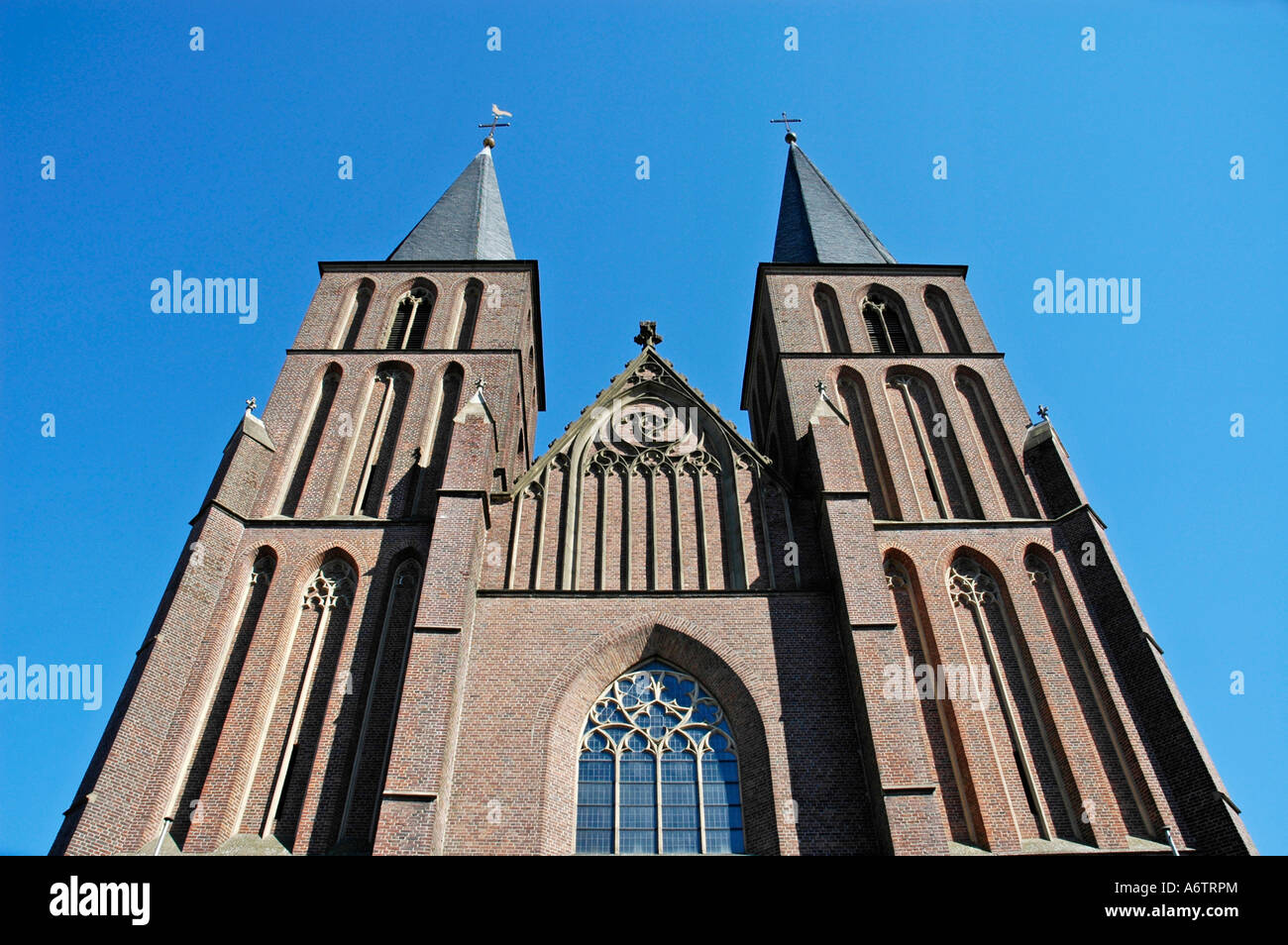 St. Mariae Himmelfahrt (Mariä Himmelfahrt), Kleve, Nordrhein-Westfalen, Deutschland Stockfoto