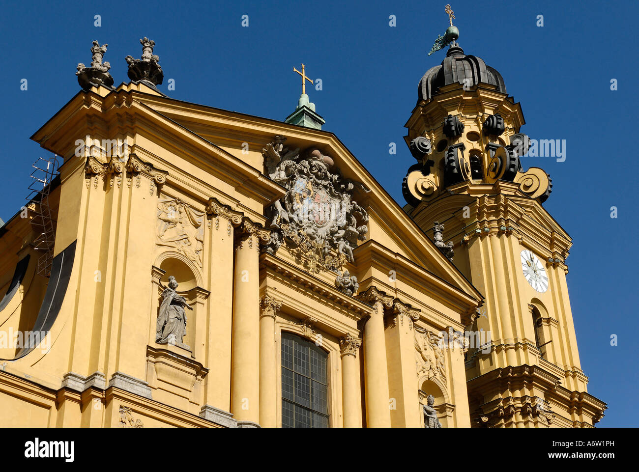 Theatinerkirche St. Kajetan, München, Bayern, Deutschland Stockfoto