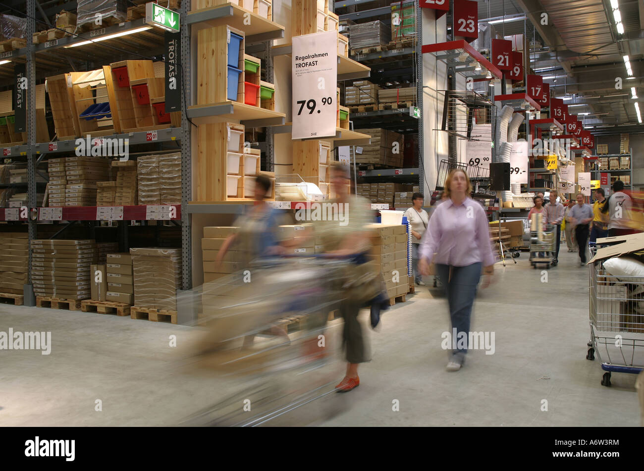 IKEA Möbelhaus in Koblenz, Rheinland-Pfalz, Deutschland Stockfoto