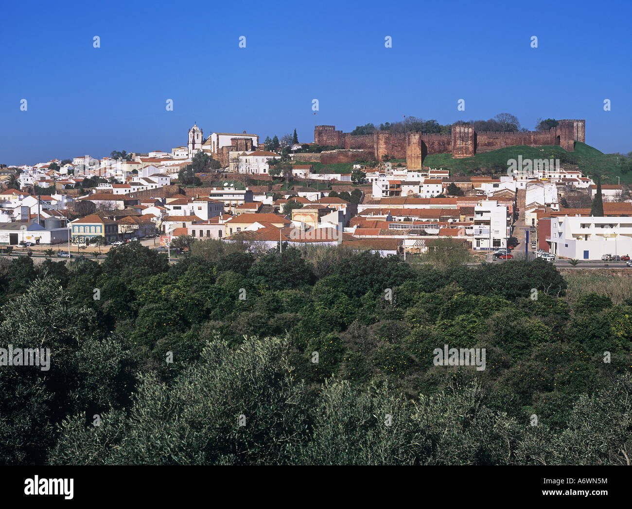 Silves, Algarve, Portugal, Europa. Stockfoto