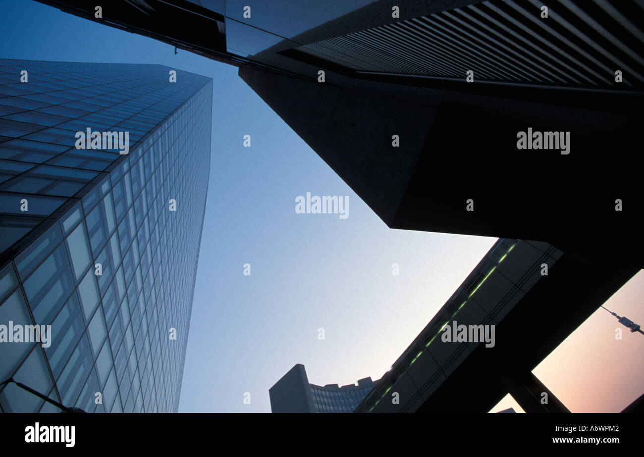 Donau-City Stockfoto